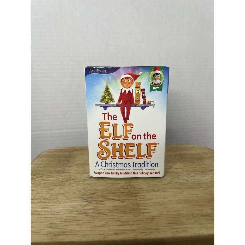 AMERICAN GIRL TRULY ME ELF ON THE SHELF SET 2024 Boy Elf With Blue Eyes